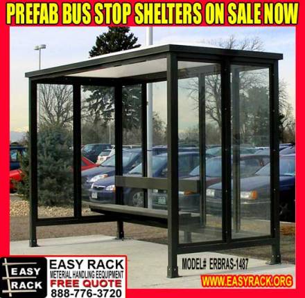 Custom Bus Stop Shelters For Sale